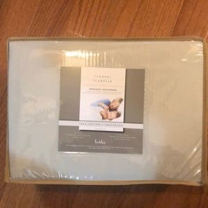 Textilier Queen Flannel Luxury Sheet Set Cotton with Pillowcases